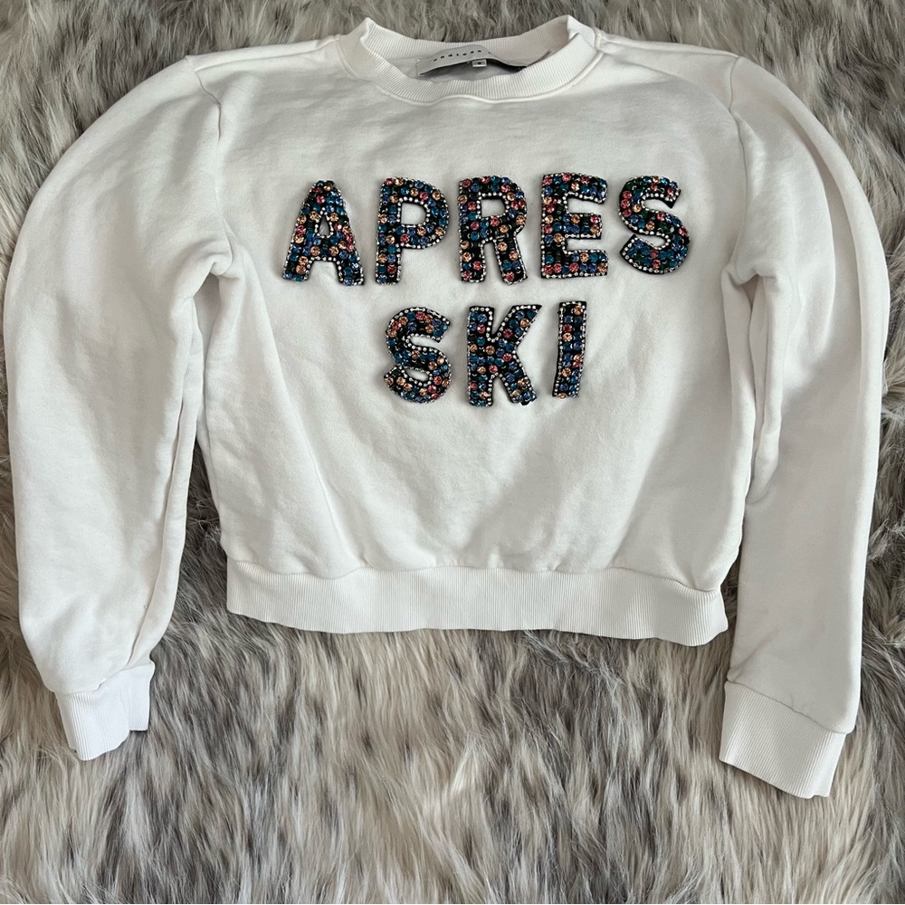 Small endless rose sweater